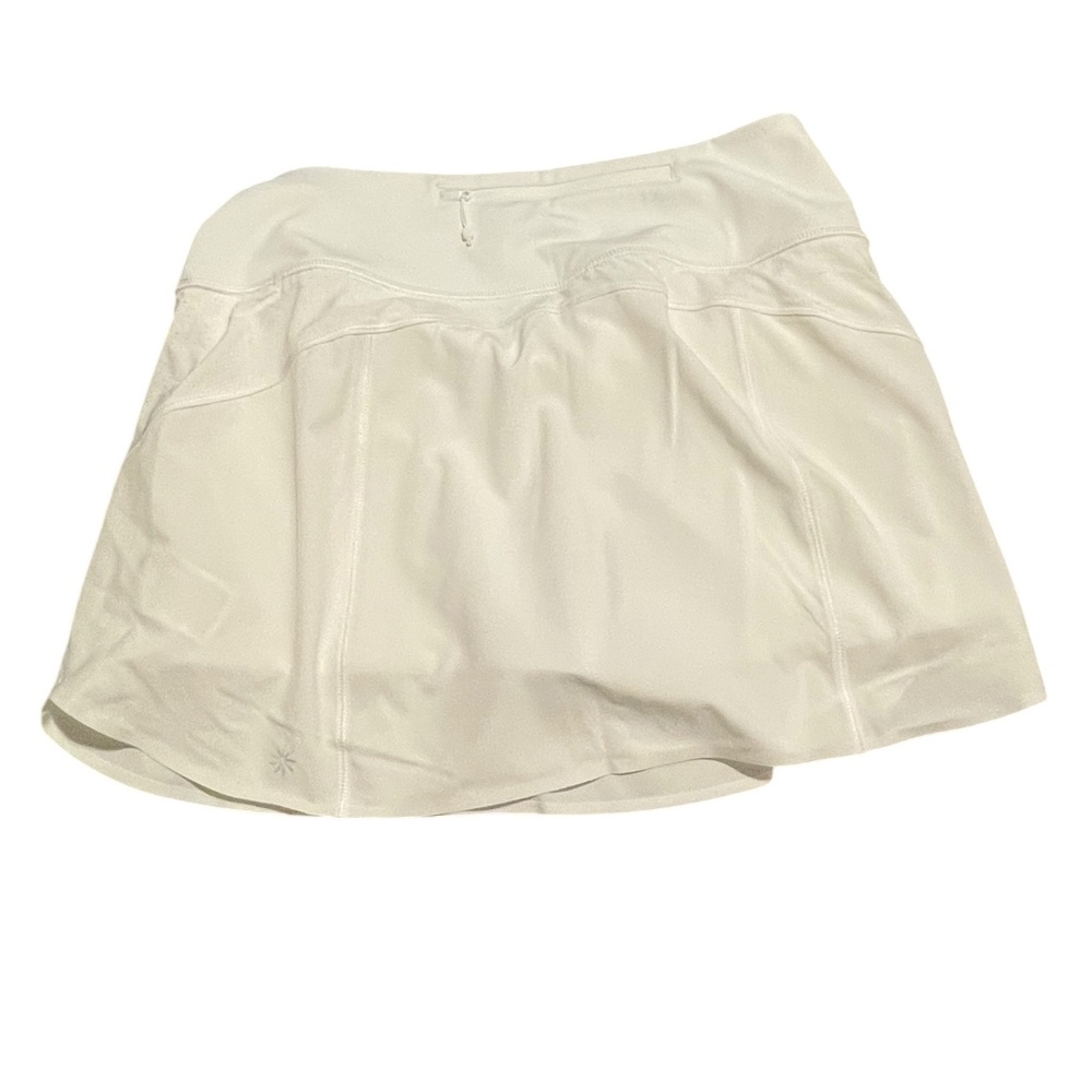 Athleta Run With It 14" White Skort Size Small NWOT